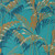 Sanderson DGLW216640 - Glasshouse Botanical Blue Sanderson Wallpaper roll - luxury design for UK feature walls