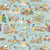 Sanderson DDIW217274 - Disney Home X Sanderson Kids Blue Sanderson Wallpaper roll - luxury design for UK feature walls