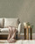 DL26726_Arber Grasscloth Effect Emerald/Gold  Fine Decor Wallpaper