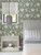 FD27227_Harmony Floral dense Grey Green Fine Decor Wallpaper