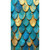 HZ62092M-Horizon Abstract Blue Yellow Galerie Mural