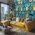 HZ62092M-Horizon Abstract Blue Yellow Galerie Mural