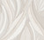 HZ62066-Horizon Tree Leaf Cream Metallic White Galerie Wallpaper