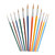 Rodo - 12pc Artists Brush Set - Colour Handles