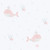 281-1 - Bambino Little Whales Pink Blue Galerie Wallpaper