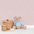 294-1 - Bambino Dropy Plain Pink Galerie Wallpaper