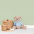 294-4 - Bambino Dropy Plain Green Galerie Wallpaper