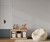 294-5 - Bambino Dropy Plain Black White Galerie Wallpaper