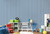 G78400 - Kids and Teens Regency Stripe Blue Galerie Wallpaper