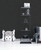 G78407 - Kids and Teens Space Sidewall Black Galerie Wallpaper