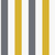 G78551 - Kids and Teens 2 Colour Awning Stripe Yellow Silver Grey Galerie Wallpaper