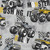 G78571 - Kids and Teens Monster Trucks Silver Grey Yellow Galerie Wallpaper