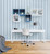 G78573 - Kids and Teens Multi Stripe Blue Galerie Wallpaper