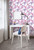 G78574 - Kids and Teens Neon Hearts Purple Lilac Pink Galerie Wallpaper