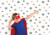 G78580 - Kids and Teens Pop Art Blue Red Yellow Galerie Wallpaper
