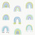 G78585 - Kids and Teens Rainbo-Ho Blue Green Purple Lilac Galerie Wallpaper
