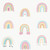 G78586 - Kids and Teens Rainbo-Ho Yellow Blue Pink Galerie Wallpaper