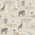 G78588 - Kids and Teens Savannah Beige Silver Grey Galerie Wallpaper