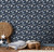 G78590 - Kids and Teens Sharks Blue Silver Grey Galerie Wallpaper