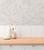 HY82119 - Hygge Home Trailing Vines Motif Pink Beige Galerie Wallpaper