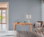 HY82129 - Hygge Home Herringbone Weave Motif Blue Beige Galerie Wallpaper