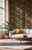 HV41092 - Havana 2 Motif Gold Black Galerie Wallpaper