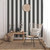 9814-4 - Essential Stripes CLASSIC STRIPE Black Galerie Wallpaper