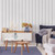 9815-3 - Essential Stripes POLO STRIPE Silver Grey Beige Galerie Wallpaper