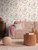 CL65222 - Cosmo Living Petal Poetry - Unfold Purple Lilac Blue Pink Galerie Wallpaper