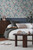 CL65228 - Cosmo Living Still Bloom- Poetry Blue Pink Galerie Wallpaper