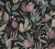 CL65229 - Cosmo Living Still Bloom- Poetry Black Green Pink Galerie Wallpaper