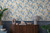 CL65233 - Cosmo Living Still Bloom- Poetry Blue Yellow Galerie Wallpaper