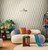 CL65274 - Cosmo Living Graphic Groove - Playful Silver Grey Galerie Wallpaper
