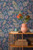CL65282 - Cosmo Living Midnight Botanica -Mystery Blue Beige Purple Lilac Galerie Wallpaper