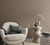 33393 - Boho Fine Linen Uni Bronze Brown Galerie Wallpaper