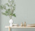 35755 - Boho Fine Linen Uni Green Galerie Wallpaper