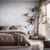 35783 - Boho Fine Linen Floral Silver Grey Galerie Wallpaper
