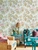 8307 - Blooming Garden Oriente Garden Blue Beige Green Galerie Wallpaper