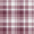 8389 - Blooming Garden Tartan Garden Red Galerie Wallpaper