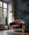 HV41111M - Havana 2 Motif Blue Bronze Brown Galerie Wallpaper Mural