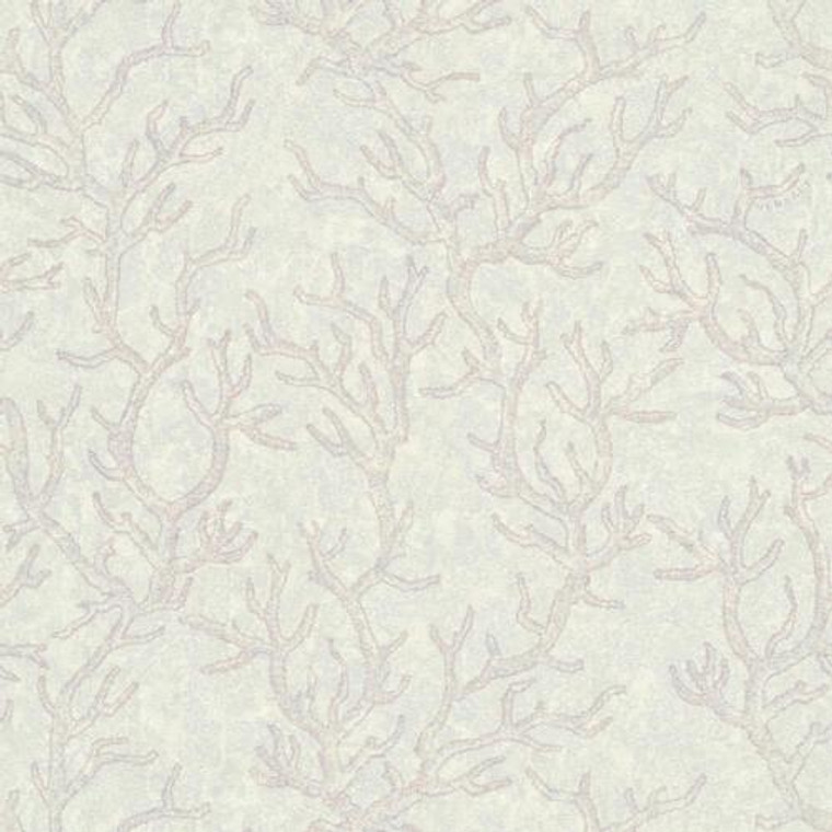 344974 - Versace Sea Coral Lilac White AS Creation Wallpaper