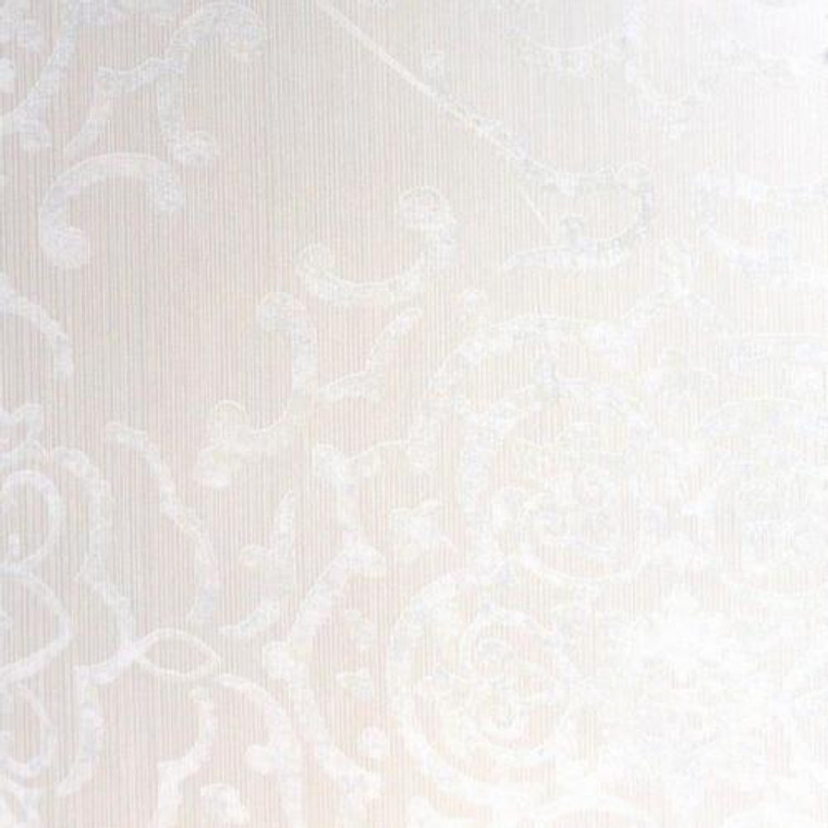 FD25028 - Tempus Damask Floral Motif Grey Silver Fine Decor Wallpaper