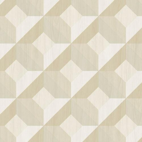 Galerie CK36619 - Kitchen Style 3 Geometric Diamond Grey Beige Galerie Wallpaper Mural roll - luxury design for UK feature walls