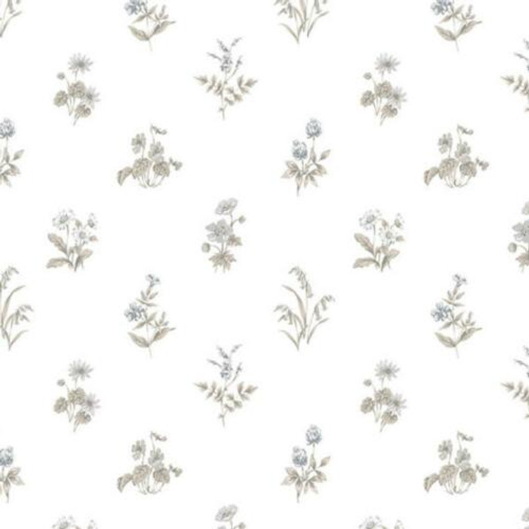 KE29934 - Kitchen Style 3 Floral Motifs Beige Grey Galerie Wallpaper