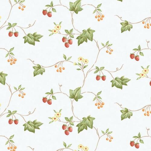 Galerie KK26752 - Kitchen Style 3 Leafy Fruit Trail Multicoloured Galerie Wallpaper roll - luxury design for UK feature walls