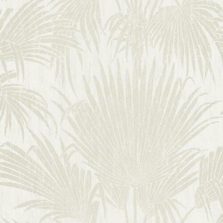 BEEP82317131 - Belle Epoque Green Palm Leaves Casadeco Wallpaper