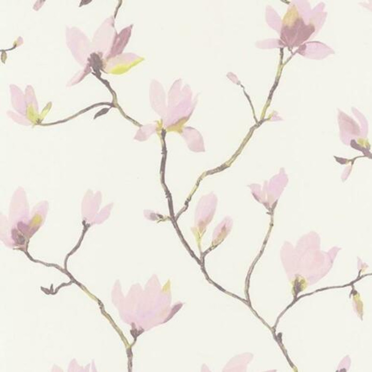 FLRE82365329 - Florescence  Pink Floral Casadeco Wallpaper