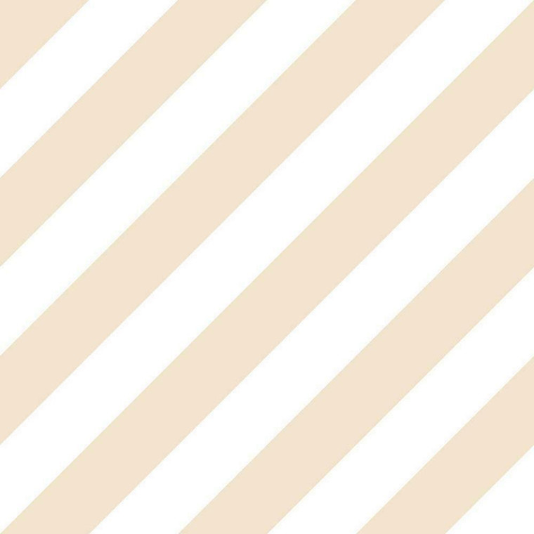 ST36917 - Simply Stripes 3 Diagonal Stripes Beige Galerie Wallpaper