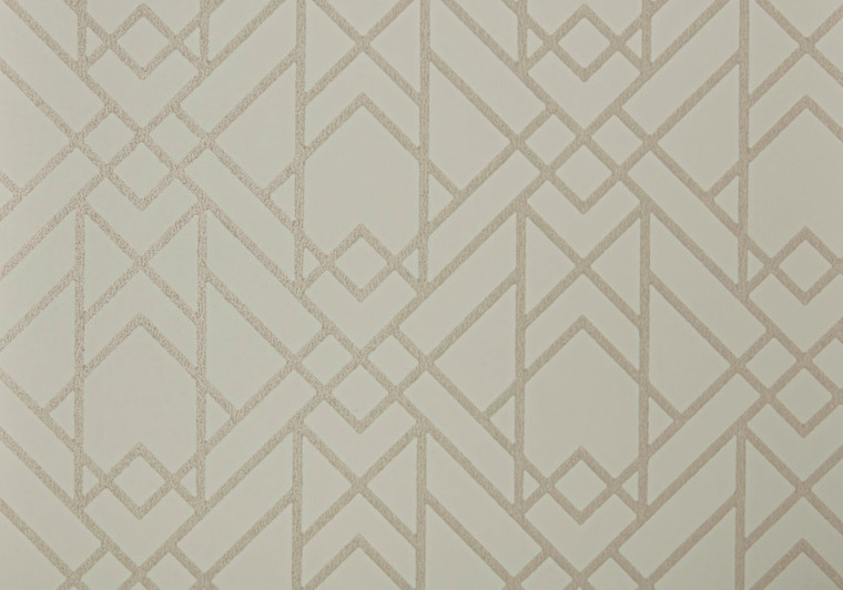 1907-140-06 - Elodie Geometric Symmetrical Lines Sand 1838 Wallpaper