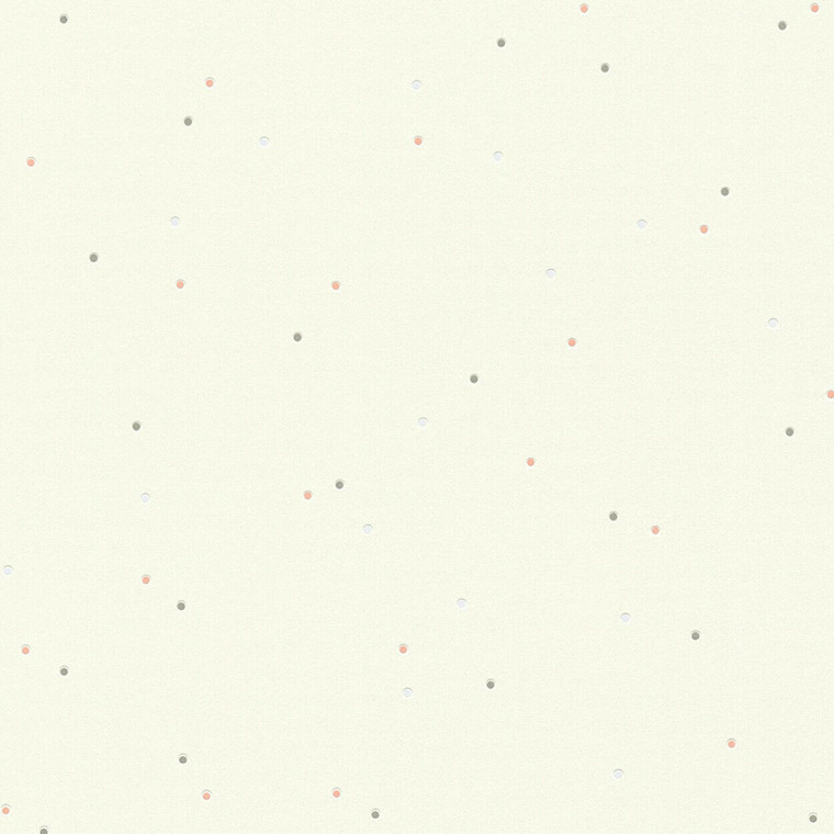 219466 - Boys & Girls Polka Dot Lilac, Pink, White AS Creation Wallpaper